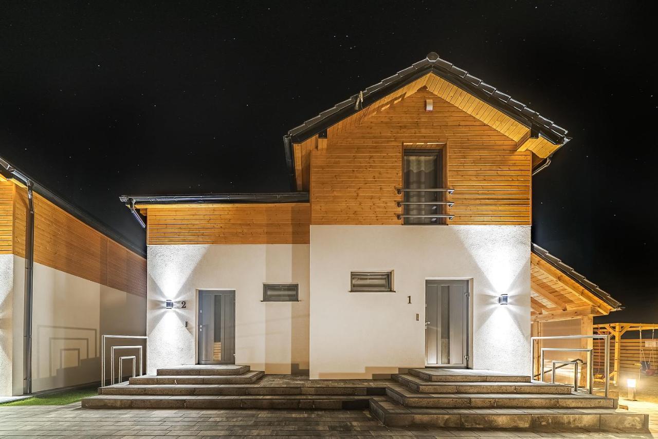 Domki Zlote Piaski Kryty Basen Sauna Jacuzzi Jastrzębia Góra Exterior foto
